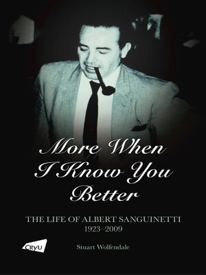 cover image of More When I Know You Better